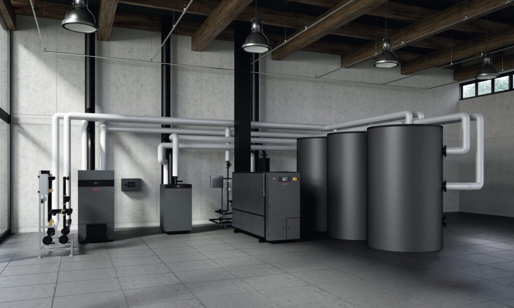 Bild: Industrieller Heizraum